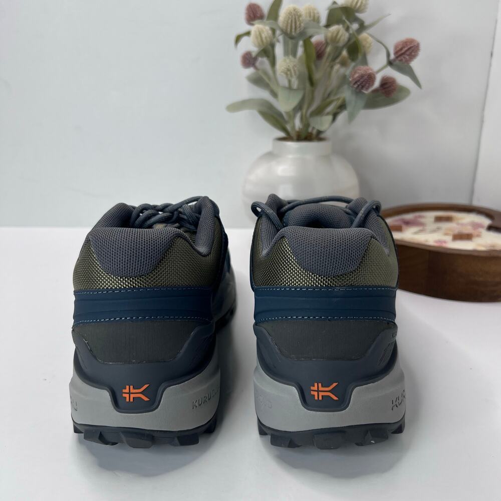 Kuru Ridge Motion Hiking Shoe Support Comfort Blue Haze/Orange Spice Women 10M - Picture 4 of 9